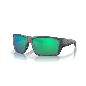 Costa Reefton PRO Sunglasses Polarized in Grey with Green Mirror 580G
